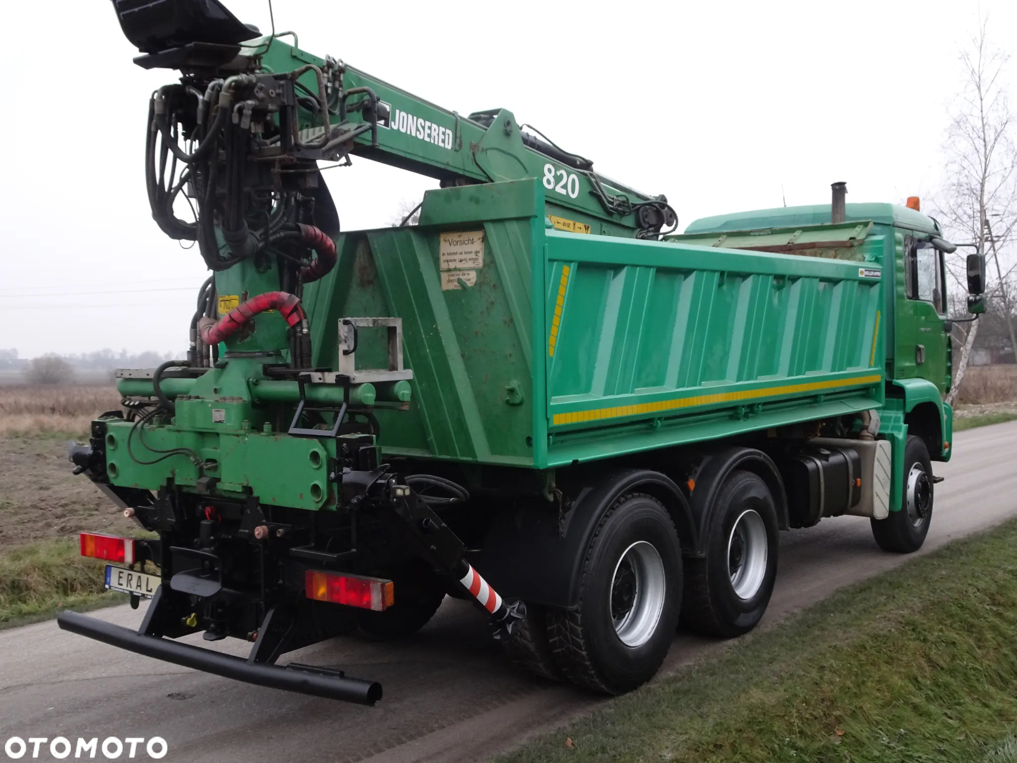 MAN 26.410 Wywrotka 6x4 Kiper Meiller Hydroburta HDS Jonsered stare tacho - 8