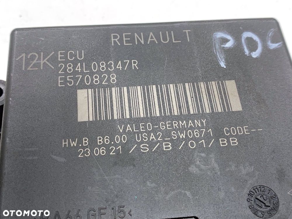 MODUŁ PDC  RENAULT ARKANA I (LCM_) 2019 - 2022 1.5 E-TECH 145 69 kW [94 KM] Hybryda silnik - 4
