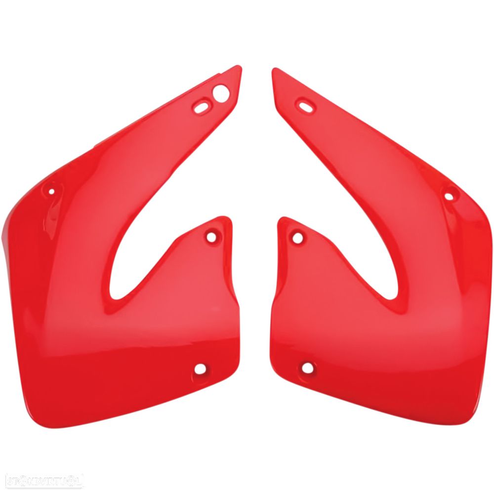 tampas laterais de radiador ufo vermelho honda cr 125 / 250 - 1