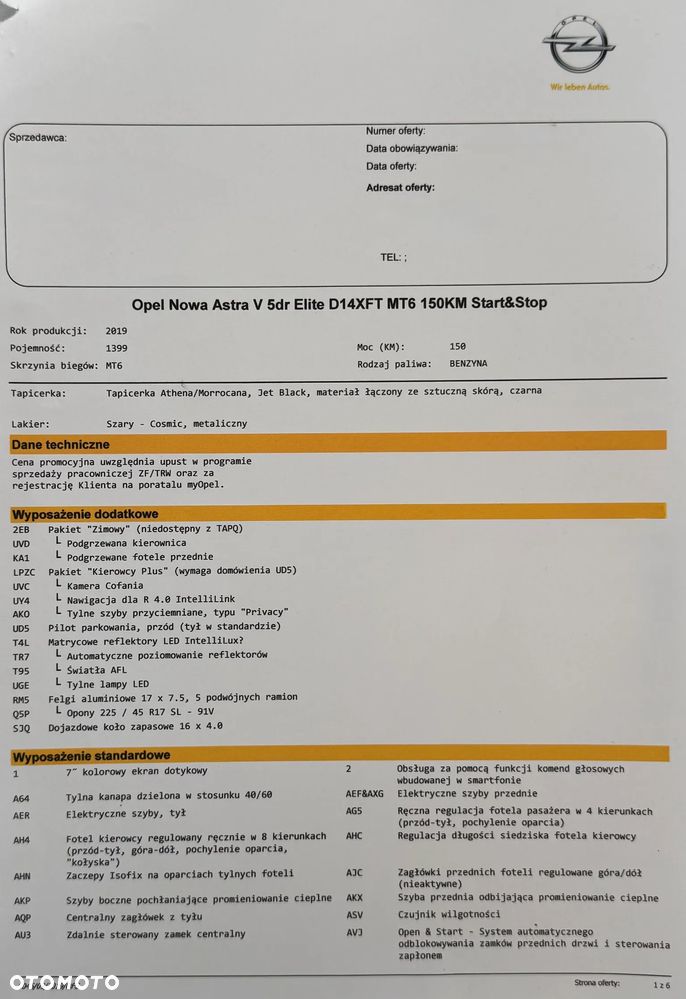 Opel Astra 1.4 T Elite S&S - 17