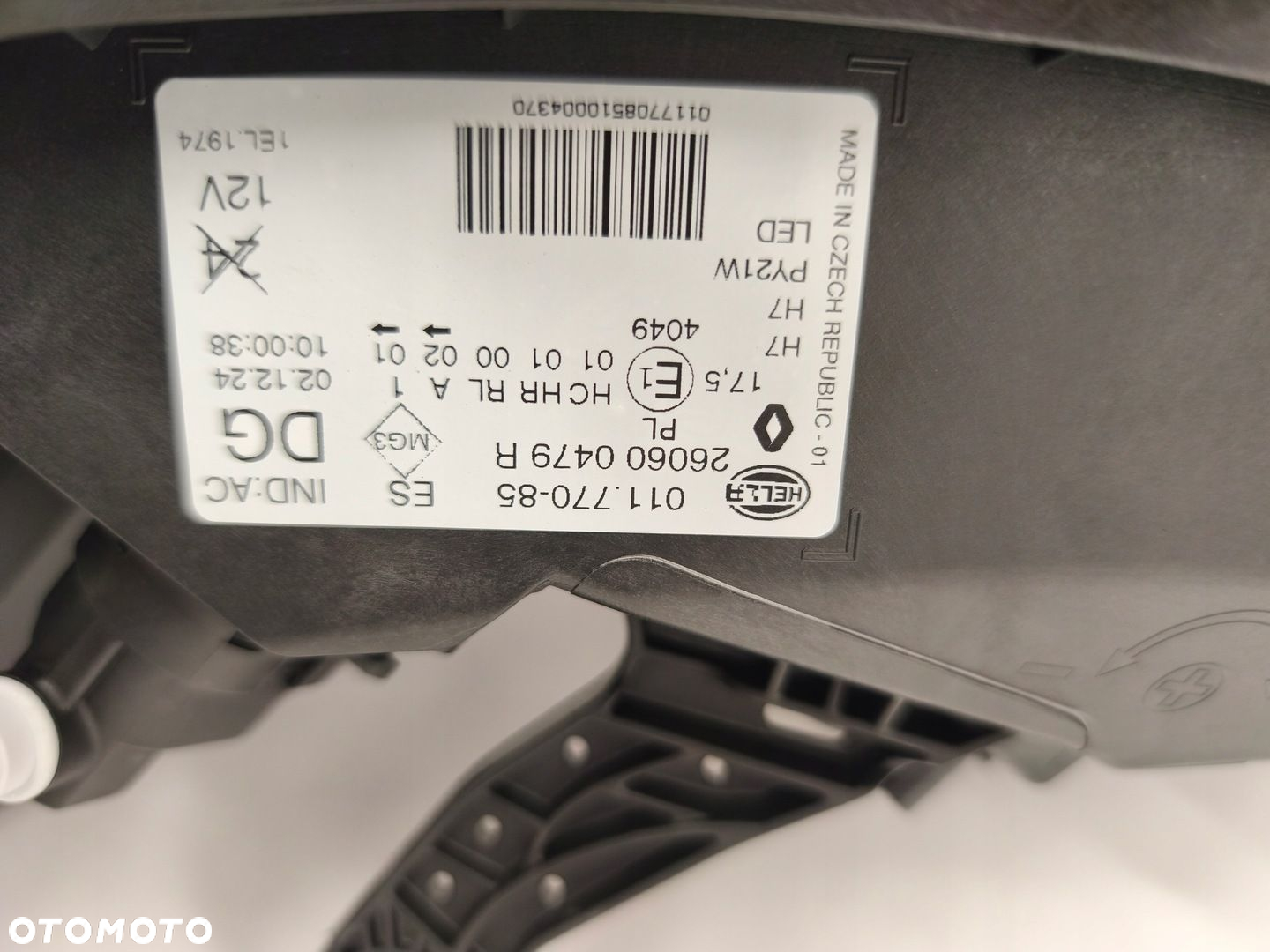 LAMPA LEWA SOCZEWKA RENAULT KADJAR NOWA - 12