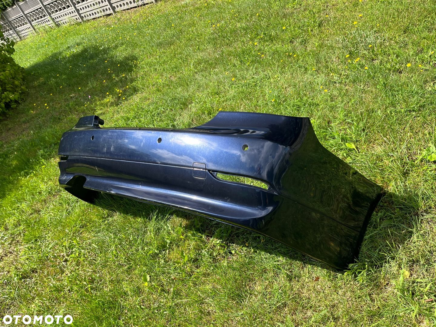 ZDERZAK TYLNY TYŁ PDC BMW 5 E60 SEDAN 7033707 - 5