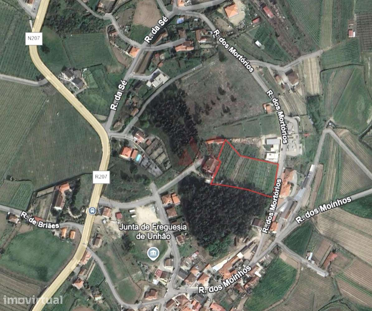 Terreno para Construção ou Exploração Agrícola com 5.000 m² em Unhão, - Grande imagem: 4/4