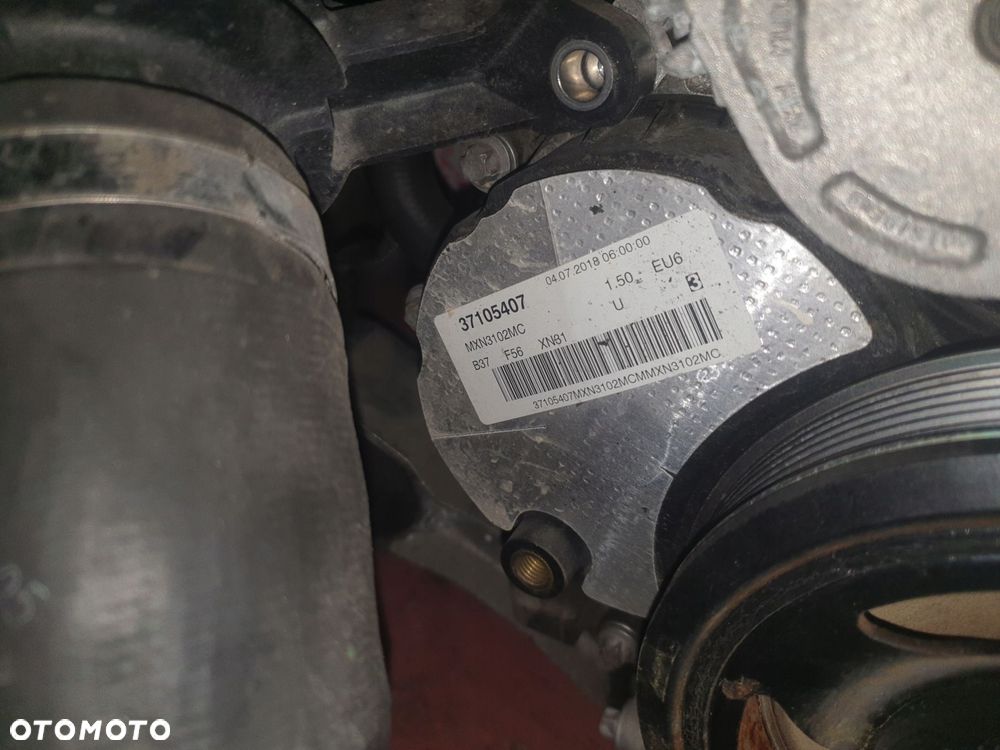 silnik b37c15a 1.5 d 1.5d bmw mini f54 f55 x2 x1 jak nowy kompletny eu6 - 6