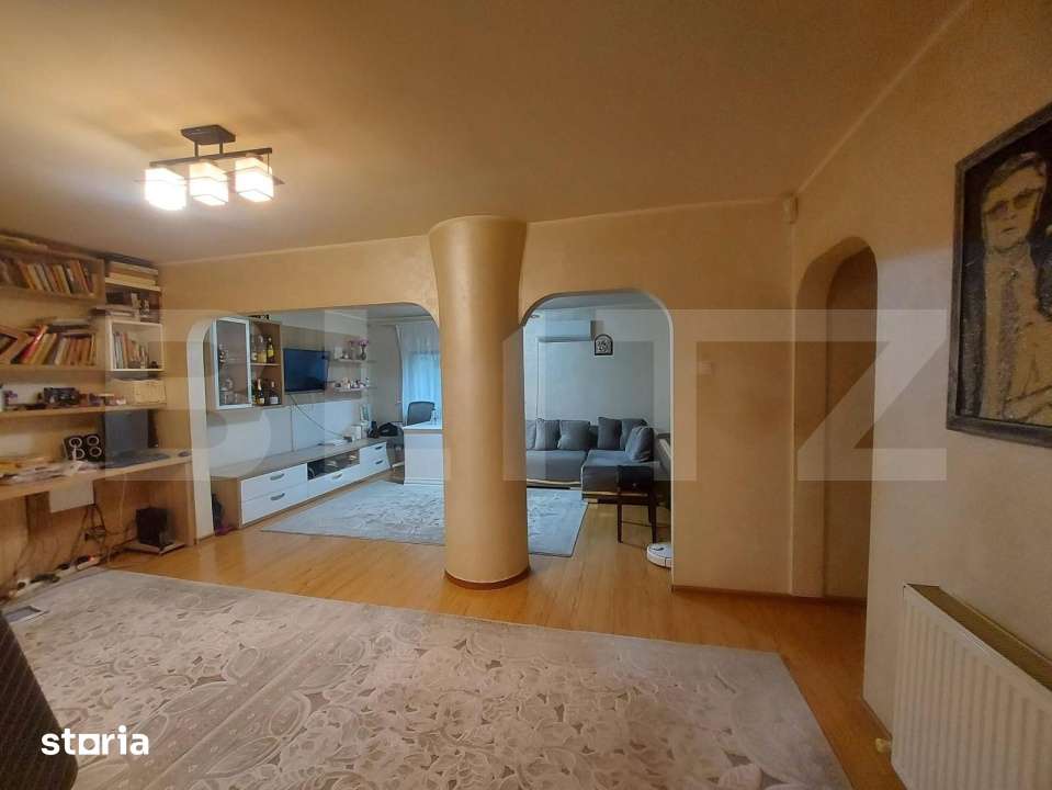 Apartament cu 3 camere, parter inalt, 76 mp, zona Obcini — fotografia 2