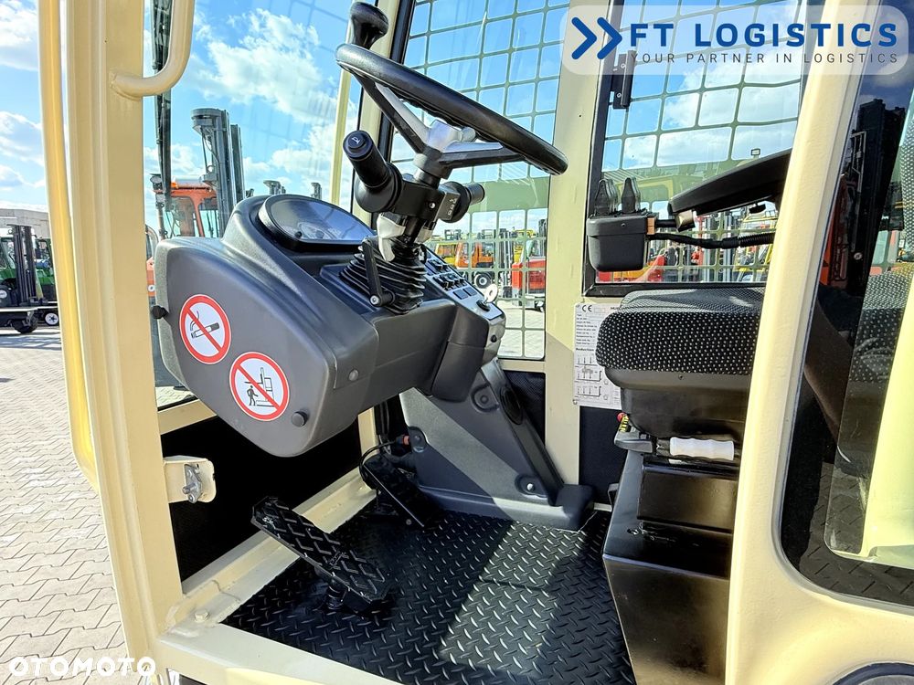 Hubtex WÓZEK BOCZNY | HUBTEX S50D | DIESEL | TRIPLEX 6300MM | PLATFORMA 1600MM | POZYCJONER WIDEŁ | WOLNY SKOK | REGULOWANA WIDŁA | STAN IDEALNY | Szeroka oferta wózków czterokierunkowych i bocznych, dopasowanych do różnorodnych potrzeb i zastosowań - 11