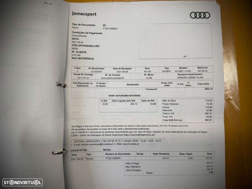 Audi A3 Sportback e-tron 1.4 TFSI Sport S tronic - 48