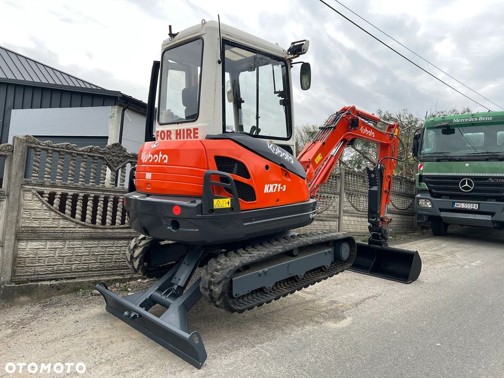 Kubota KX 71-3 | Minikoparka Kubota KX71 | 3 Tony | Silnik 4 Cylindry | Ząb Hydrauliczny | Stan Bardzo Dobry | CENA BRUTTO | UMOWA | Mini Koparka | - 14