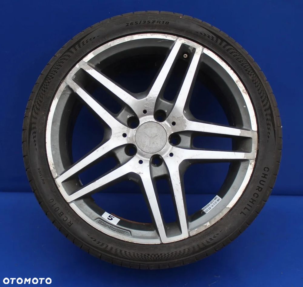 Felga aluminiowa AMG 18" OE Mercedes W212 Lift 9Jx18H2 ET54 A2124010400 lub 8.5Jx18H2 ET48 A2124010300 - 2