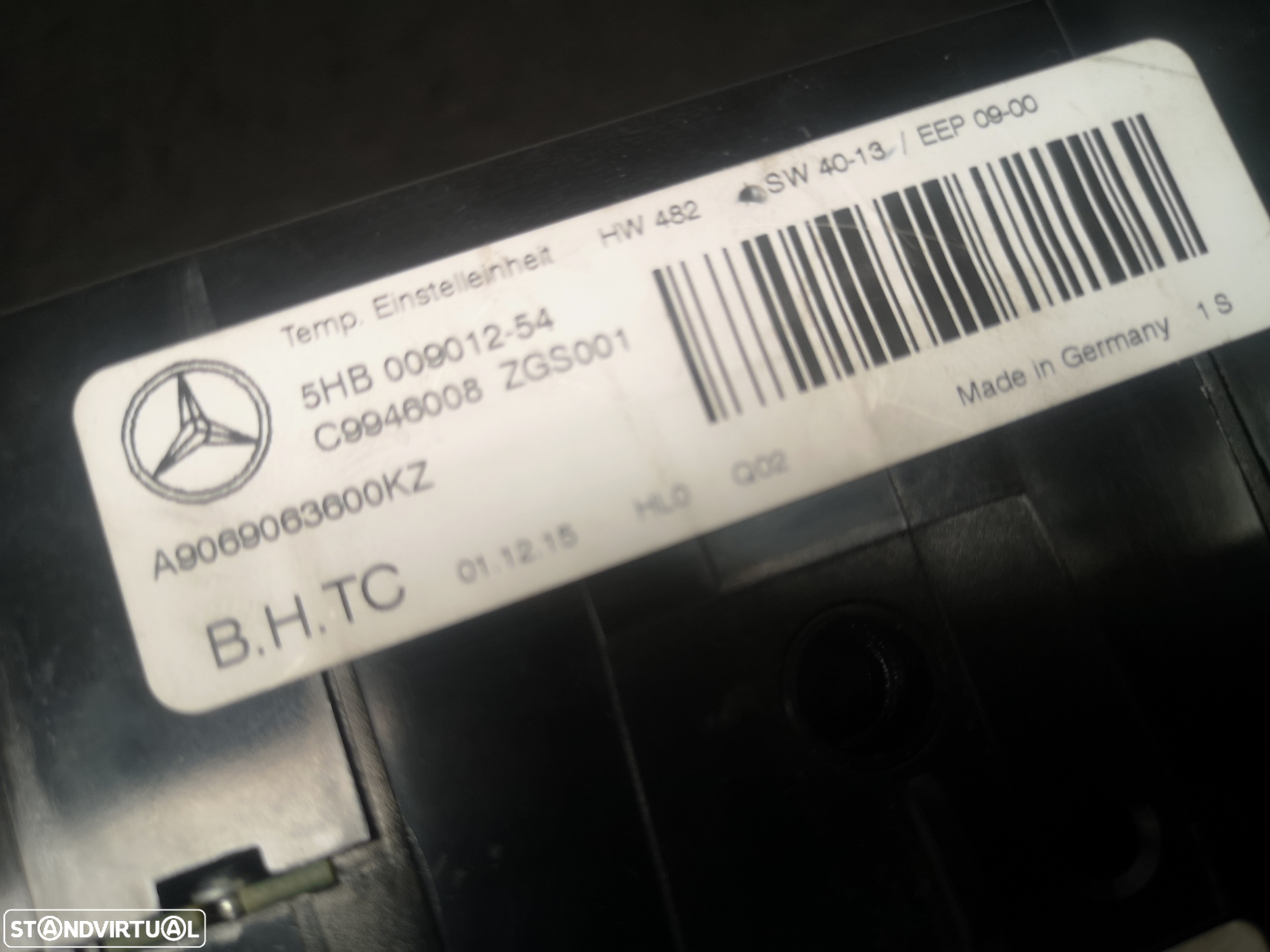 Modulo comando de sofagem Mercedes sprinter w906 2006-2017 - 6