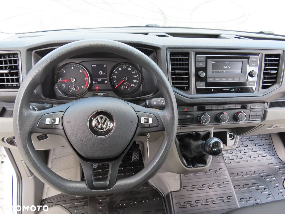 Volkswagen Crafter 35 TDI 2.0 140 KM Doka Brygadowy DUBEL MIXTO 7-Mio.Os + 1153 Kg Ład. Skrzynia Otwarta 3513 mm Długa Rozstaw Osi 4490 mm L4 HAK 3000 Kg Udźwig Stan Wizualny I Techniczny JAK NOWY Gotowy Dostępny OKAZJA POLECAM - 40