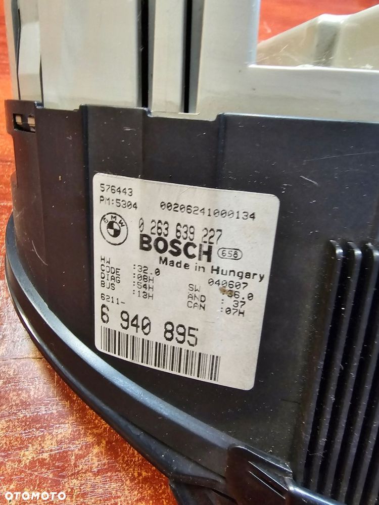 ZEGARY LICZNIK BMW E46 3.0D COUPE 0263639227 - 5