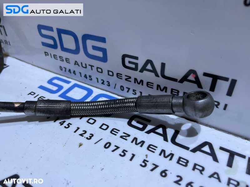 Teava Conducta Ulei Turbo Turbina Turbosuflanta Opel Vectra C 1.9 CDTI 2002 - 2008 [D0573] - 3