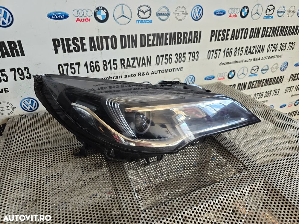Far Dreapta H1 H7 LED Complet Opel Astra K 2015-2018 Depo Volan Stanga Europa Motor LVL Cutie 6NLW - 2