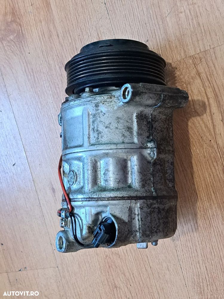 Compresor clima ac aer conditionat climatizare Sanden 6pk original Jaguaar XE XF XJ E-Pace F-Place F-Type XF Sportbrake Land Rover Defender Discovery 4 Discovery Sport Discovery 5 Range Rover Evoque Range Rover 4 Range Rover Sport Range Rover Velar 2.0l 3.0l 5.0l 4.4l - 5