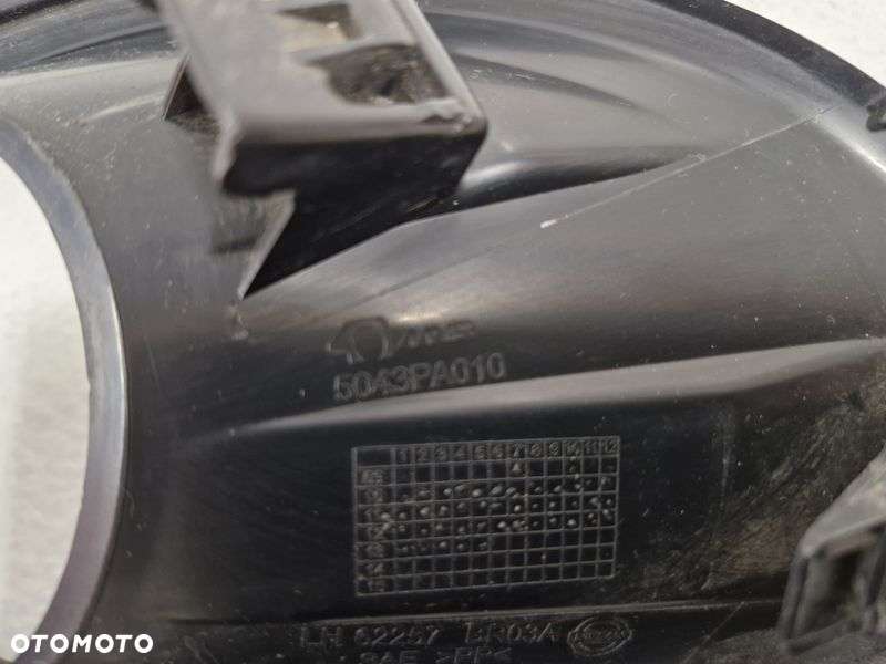 QASHQAI I J10 RAMKA OPRAWKA OSŁONA HALOGENU LEWY PRZÓD LEWA PRZEDNIA 62257BR03A - 6