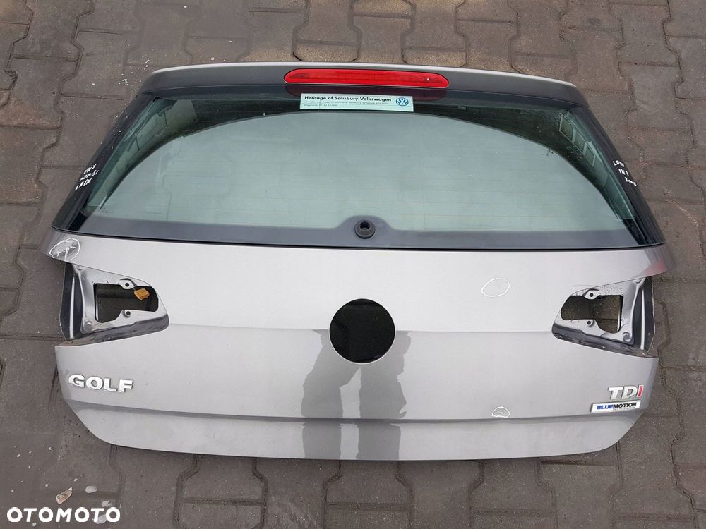 VW GOLF 7 VII 12-16r KOMBI KLAPA BAGAŻNIKA TYŁ TYLNA LA7N - 1