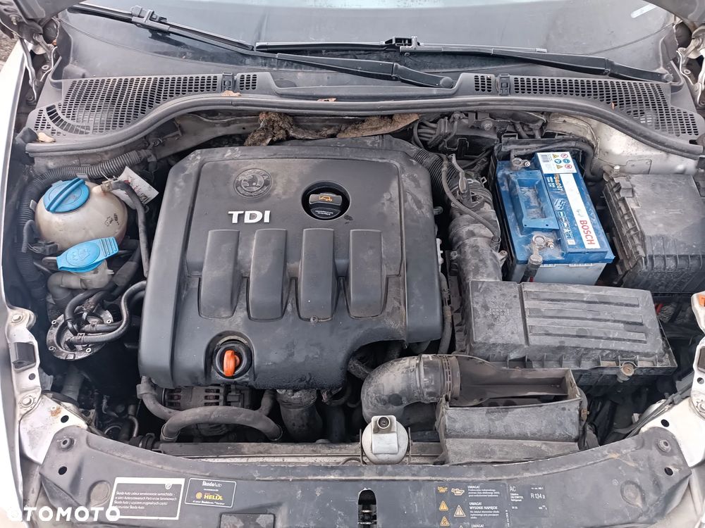 Skoda Octavia II 2004-2013 LA7W 9102 Ćwiartka Klapa Zderzaki drzwi dach silnik skrzynia koła zawieszenie - 12