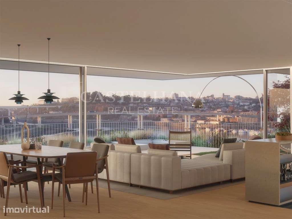 Apartamento T3 - Vista Rio - Piscina Privada - Grande imagem: 2/23