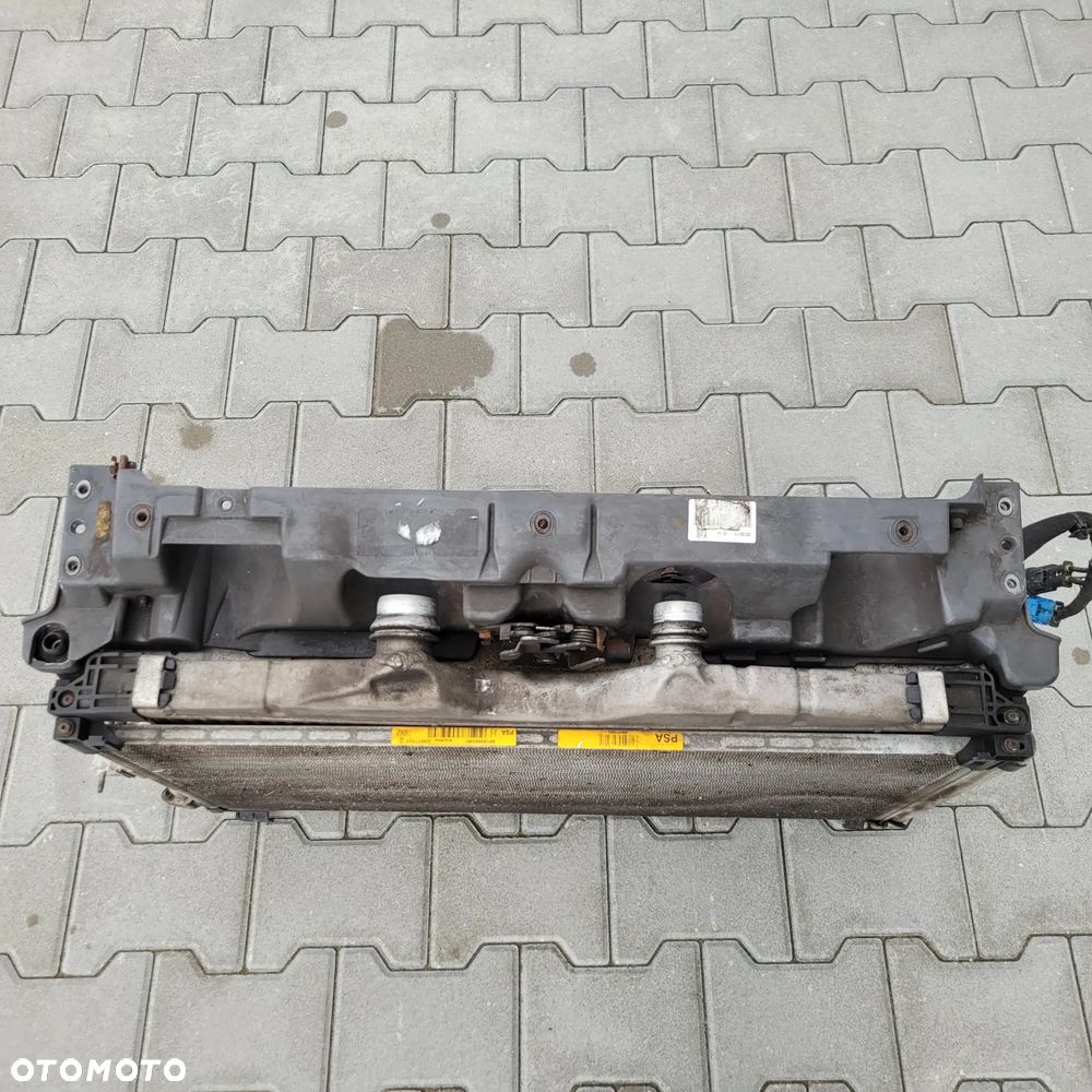 CITROEN C5 III X7 2.2 HDI LIFT PAS PRZEDNI WENTYLATORY CHŁODNICE - 8