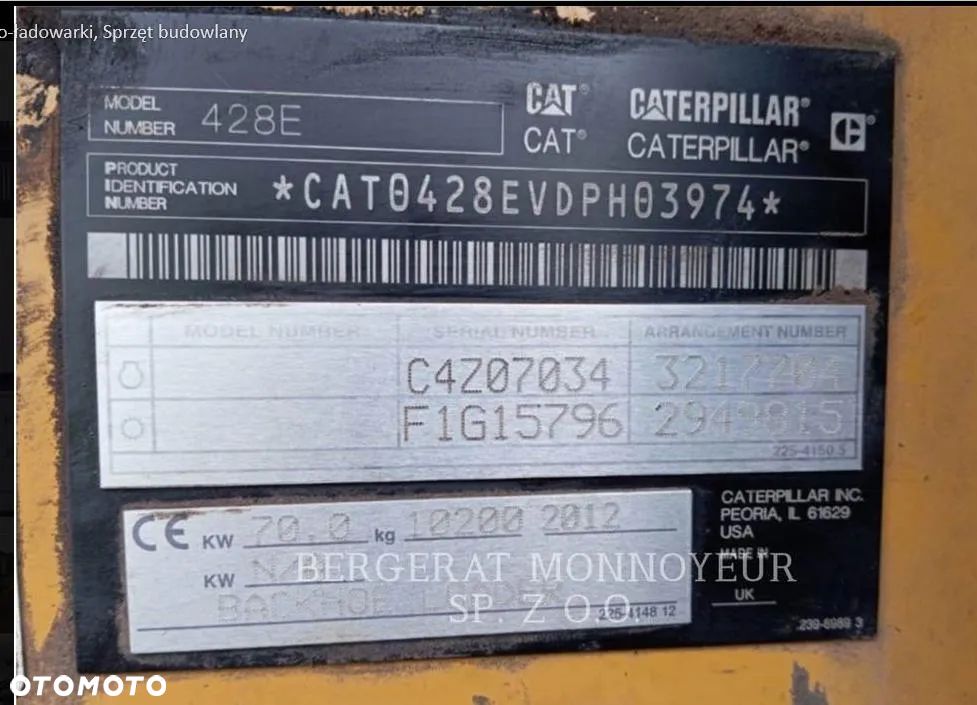 Caterpillar 428E - 9