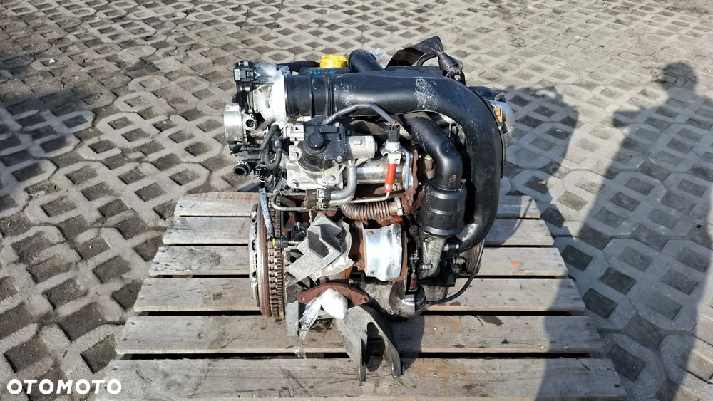 SILNIK KOMPLETNY K9KB410 1.5 DCI NISSAN JUKE F15 2012 OSPRZĘT CONTINENTAL - 2