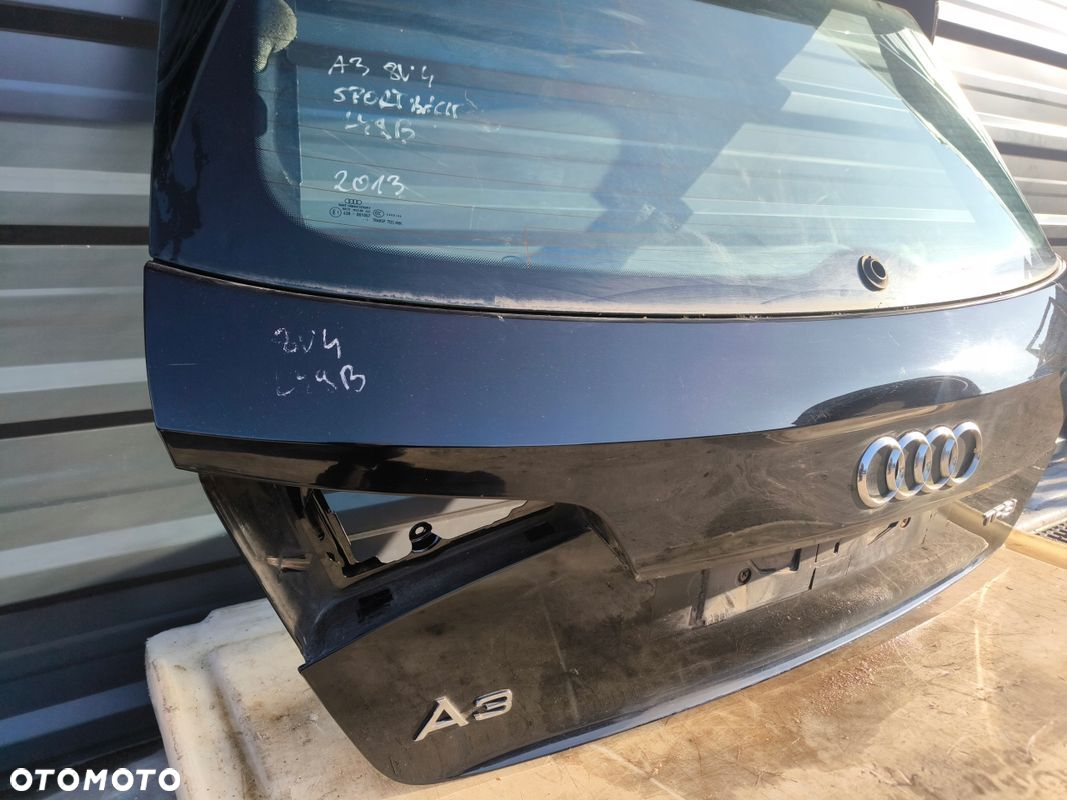 KLAPA TYŁ TYLNA AUDI A3 8V4 SPORTBACK LY9B ORYGINAŁ ! - 12