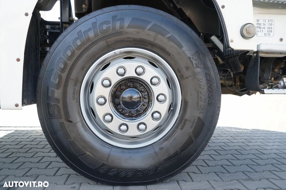 MAN TGS 33.400 / 6X4 / BASCULĂ CU 2 LATE / BASCULĂ CU HIDRODOXIE / BORDMATIC / MEILLER KIPPER / EURO 5 - 24
