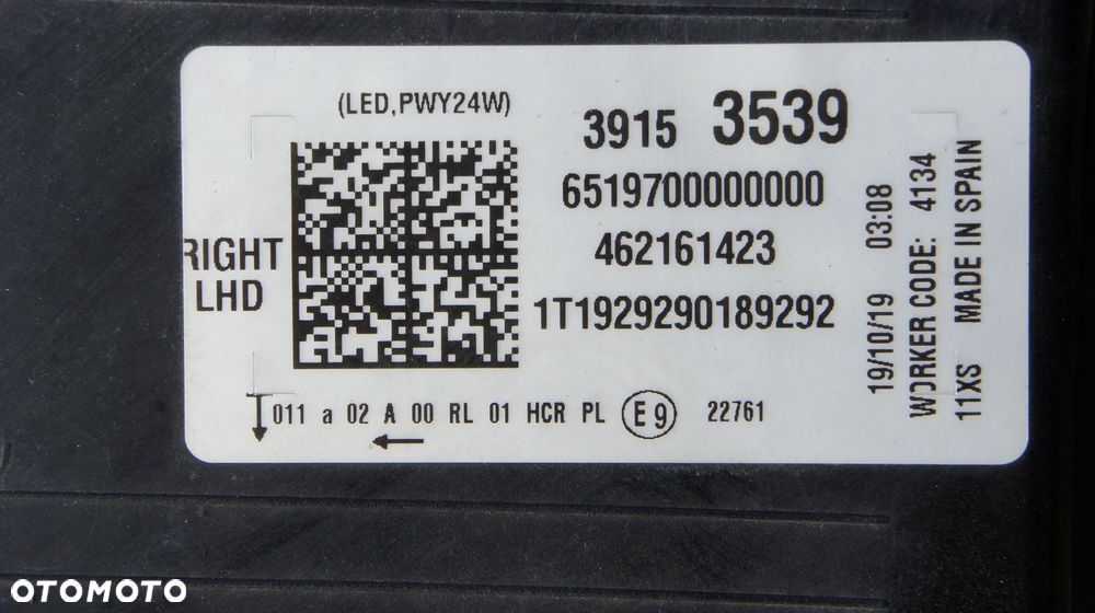PRZEDNIA PRAWA LAMPA OPEL CROSSLAND X LIFT FULL LED - 8