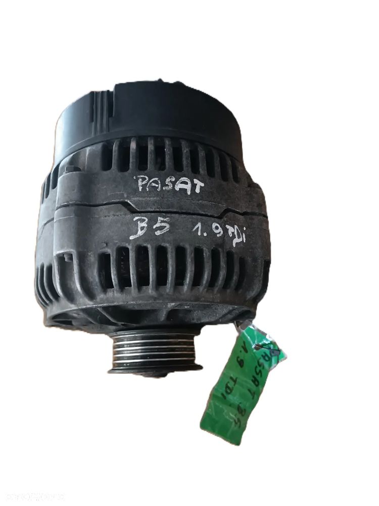 VOLKSWAGEN PASSAT B5 96-05 r. 1,9 TDI ALTERNATOR BOSCH 0123515008 + - 2