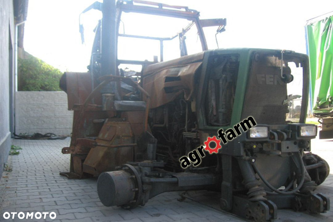 Fendt 924 916 920 926 części używane skrzynia silnik most oś napęd ramiona zwolnica obudowa wał - 4