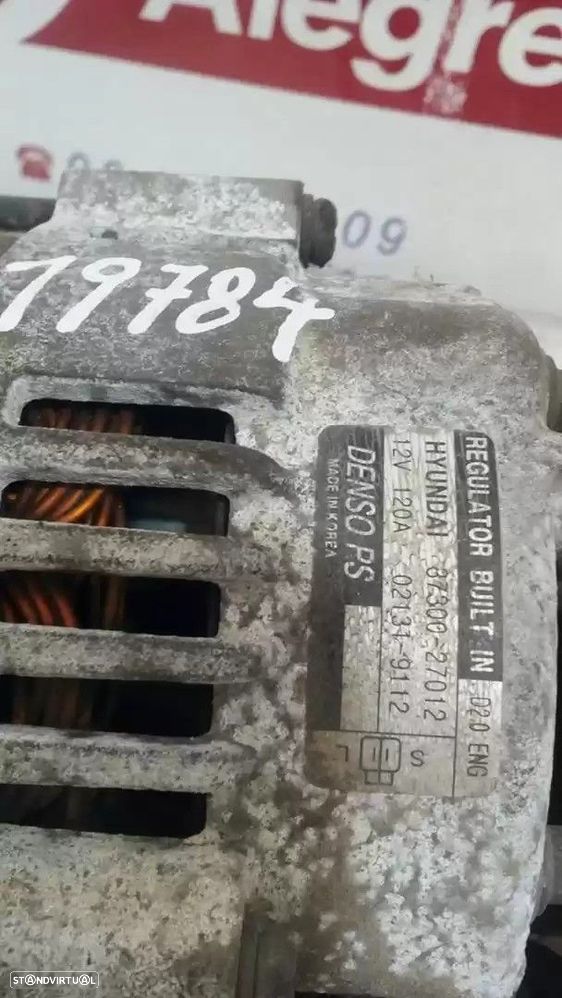 ALTERNADOR KIA CARENS II LIMUSINA 2004 -8730027012 - 1