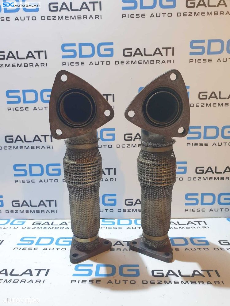Set Compensator Racord Flexibil Galerie Teava Conducta Evacuare Volkswagen Passat B5.5 2.5 AKN BDH BAU BDG 2001 - 2005 Cod 059131790B 059131790D - 2