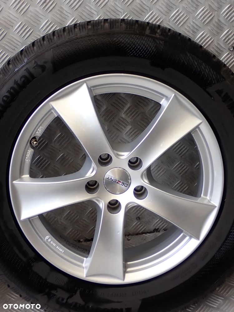 KOŁA FELGI ALUMINIOWE DEZENT  6,5JX17  ET 33  5X112  KBA 50843 Z OPONAMI ZIMA 215/65/17 - 7
