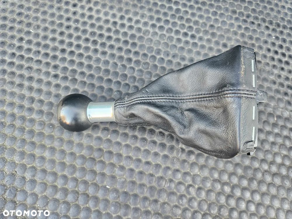 Gałka Mieszek Czarna S-Line Skóra Lewarek Zmiany 6 Biegów Manual Audi A4 B6 B7 - 11