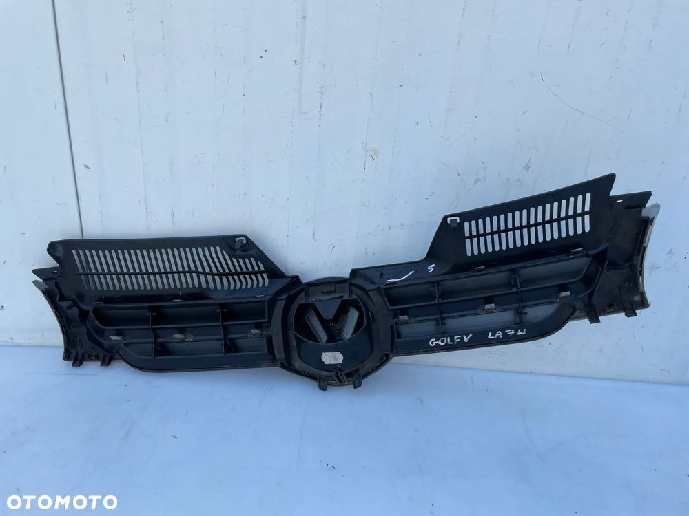 Grill Atrapa zderzaka Golf V LA7W 1K0853655A - 5