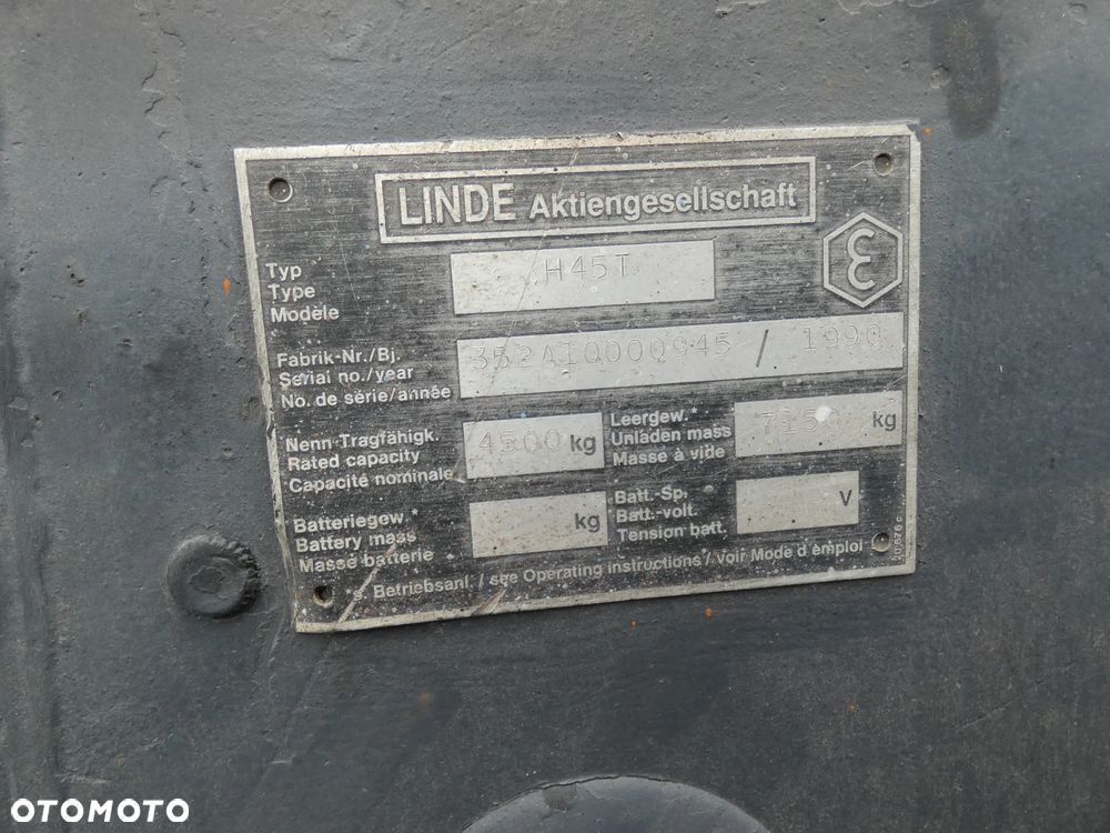 Linde Linde H45T - 3