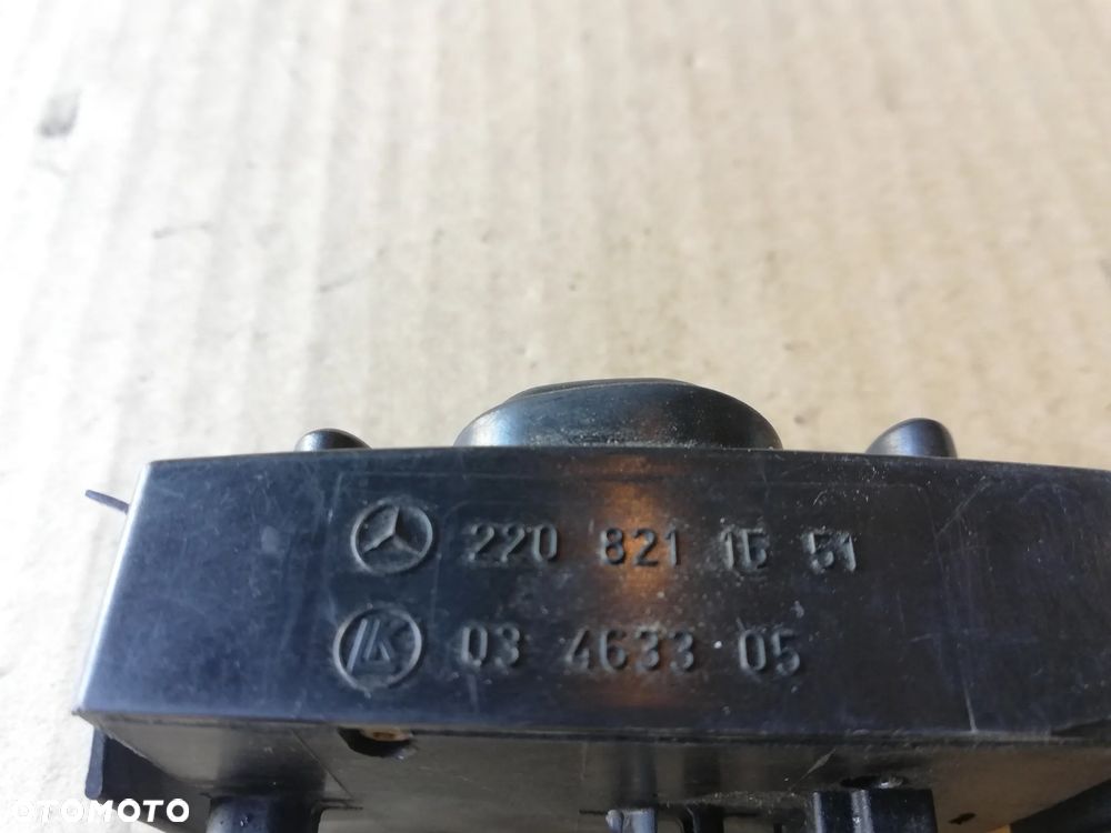 MERCEDES S-KLASA W220 PRZEŁĄCZNIK LUSTEREK 2208211551 - 3