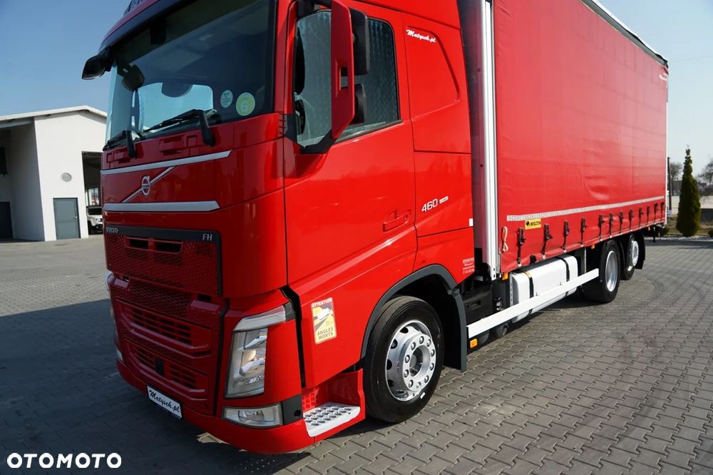 Volvo FH 460 / Firanka 7,7m  / I-SAVE / KLIMA POSTOJOWA / OŚ PODNOSZONA I SKRĘTNA / 2021 ROK / - 9