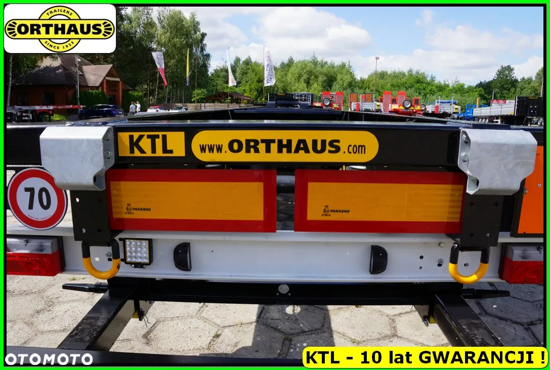 Orthaus Podwozie LEKKIE na kontenery 40/45 Ft HC, pełny ADR EX3 ! - 30