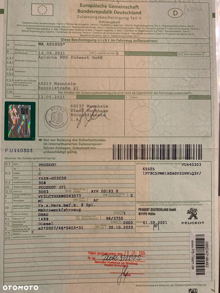 Peugeot 308 BlueHDi 130 EAT8 Stop & Start Allure Business-Paket - 3