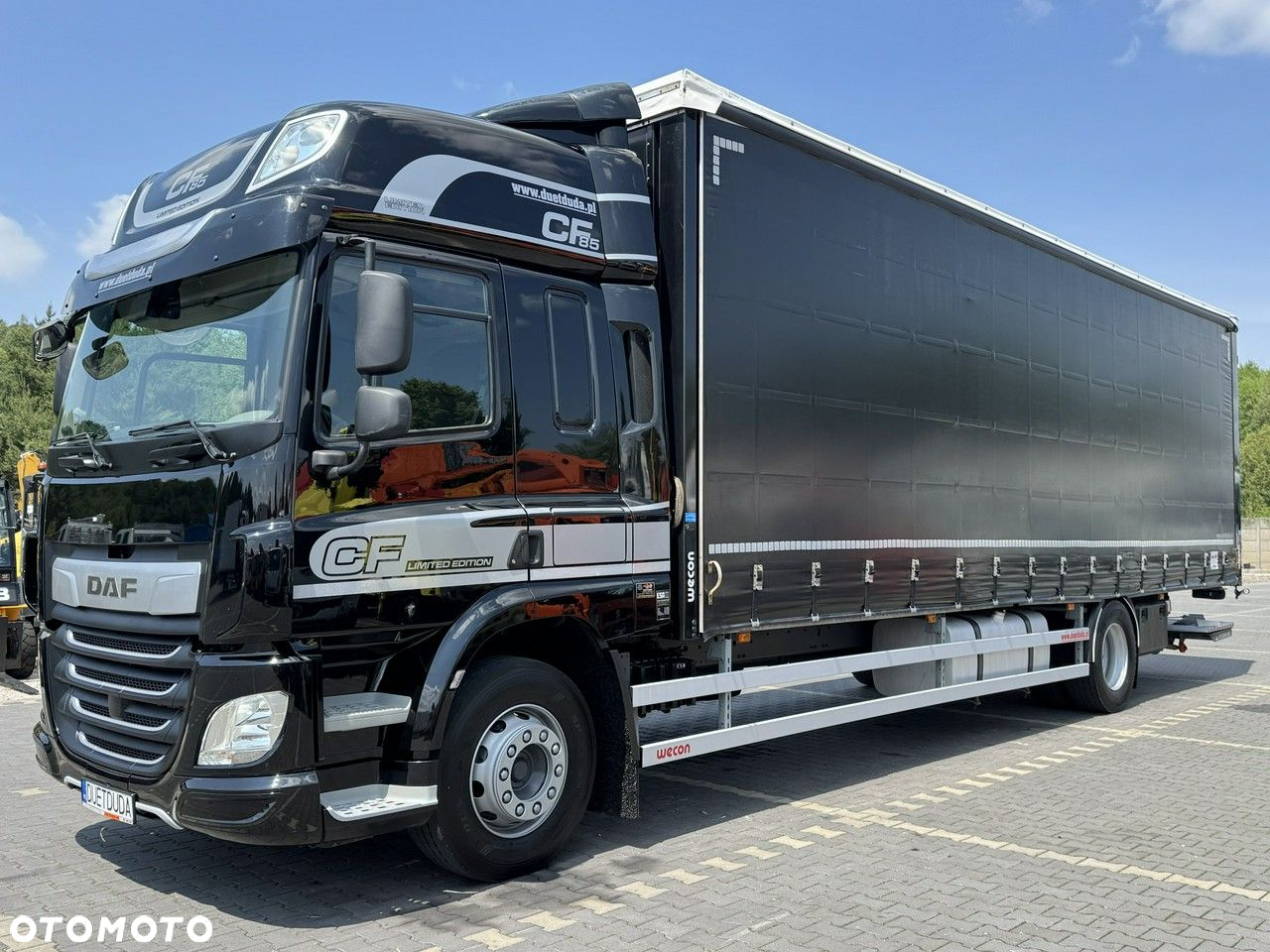 DAF CF 320 E6 Winda Firana Tył Drzwi Dach Zsuwany Długi 9.40m - 7