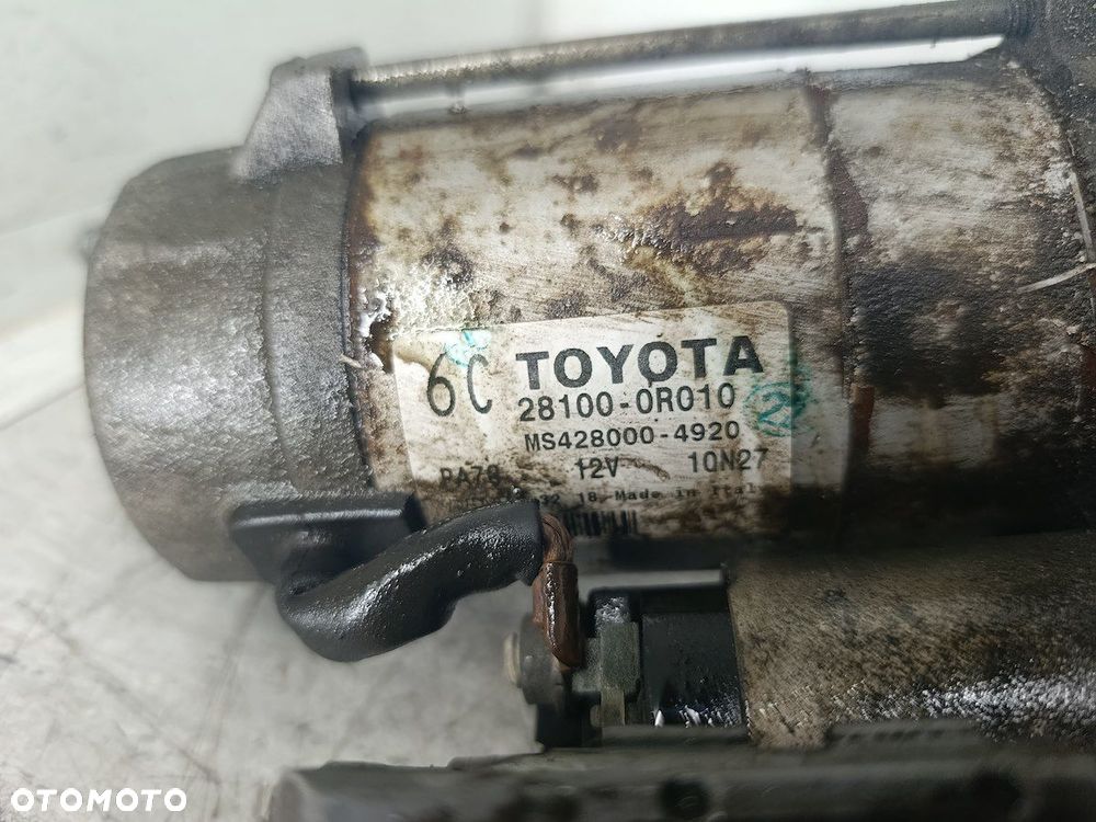 ROZRUSZNIK TOYOTA COROLLA VERSO II 28100-0R010  MS428000-4920 DENSO 2.2 - 2