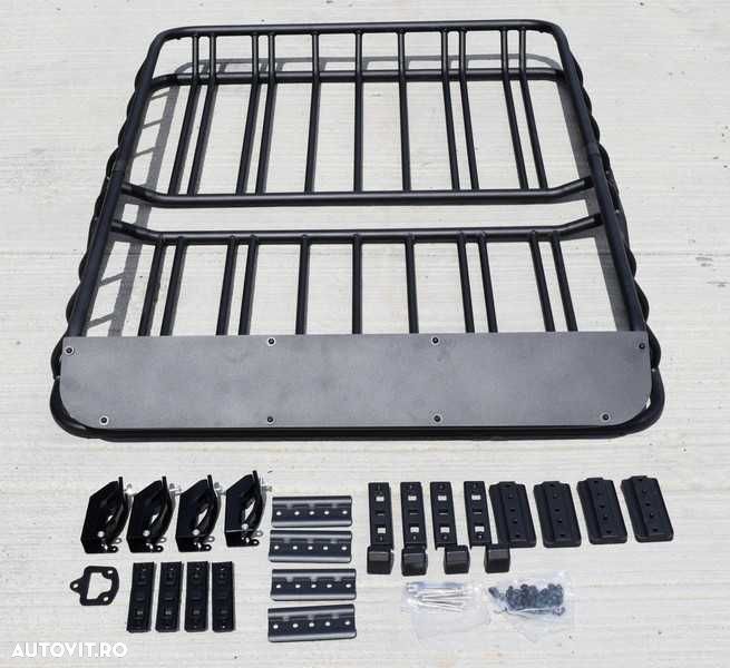 Portbagaj auto metalic roof rack. 127x101cm - 1