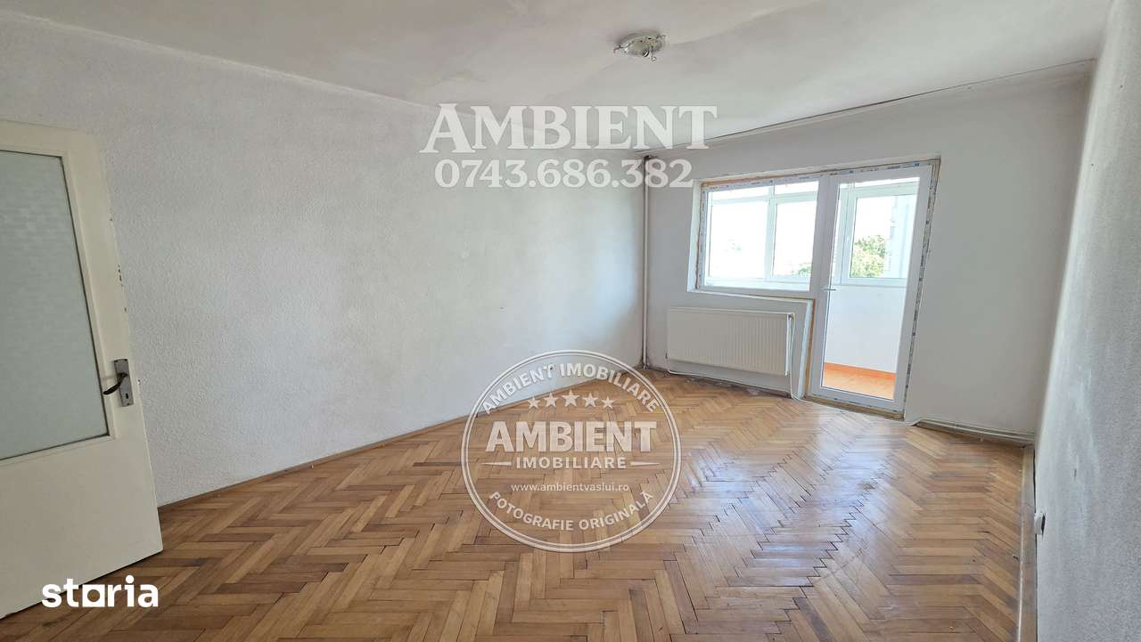 Apartament cu 2 camere, etaj 6 cu lift, VASLUI - zona CENTRU - AUROCOR — fotografia 3