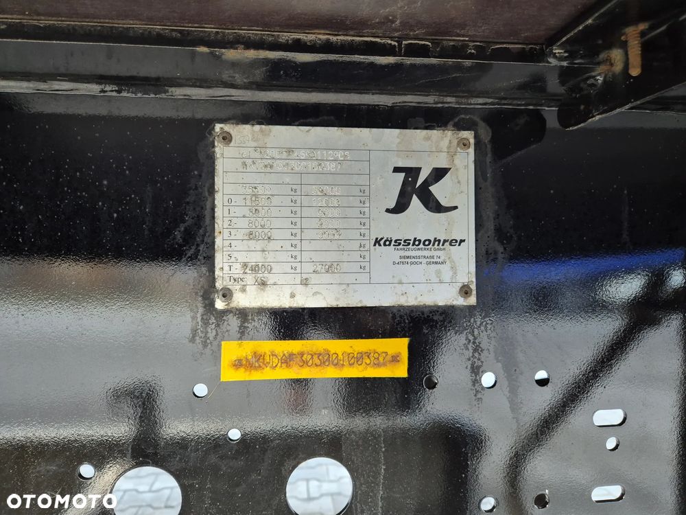 Kassbohrer XS Coil mulda Podnoszony dach 3 poziomy wysokości - 11