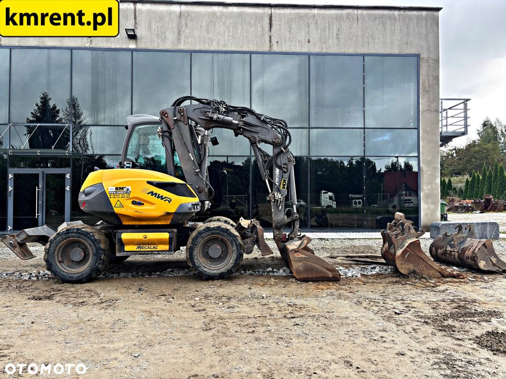 Mecalac 9 MWR KOPARKA KOŁOWA 2018R. MTH: 4086 | MECALAC 11 KOMATSU PW 98 TEREREX TW 95 110 WACKER NEUSON 100 YANMAR - 3