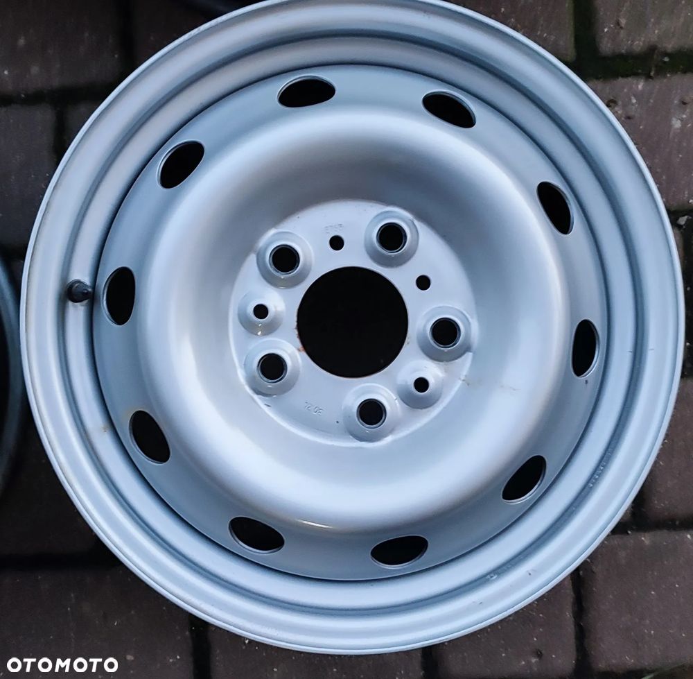 Felgi Stalowe Oryg. Fiat Ducato Peugeot Boxer Citroen Jumper 15 Cali 5x118 6Jx15 Et68 1395239080 Demo Bdb!! - 3