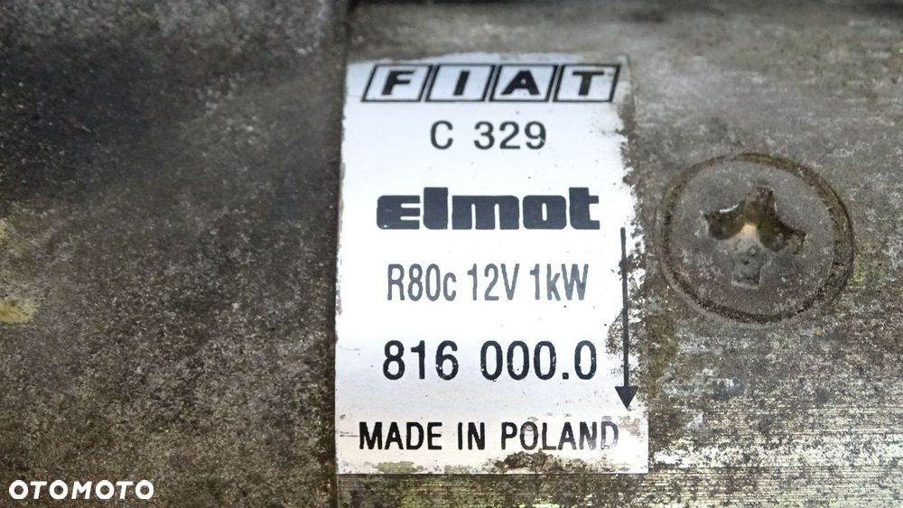 ROZRUSZNIK FIAT SEICENTO 0.9  C329 - 6