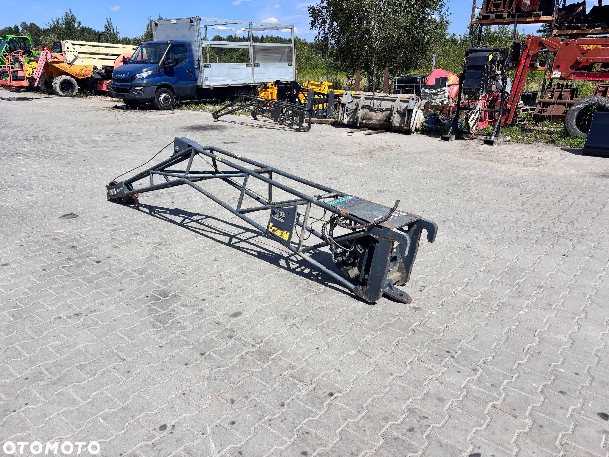 Merlo Przedłużka kratownica z wciągarką bocianek - 3